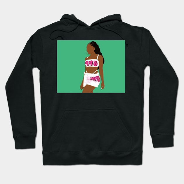 Normani Fan Art Illustration Hoodie by tayelectronica